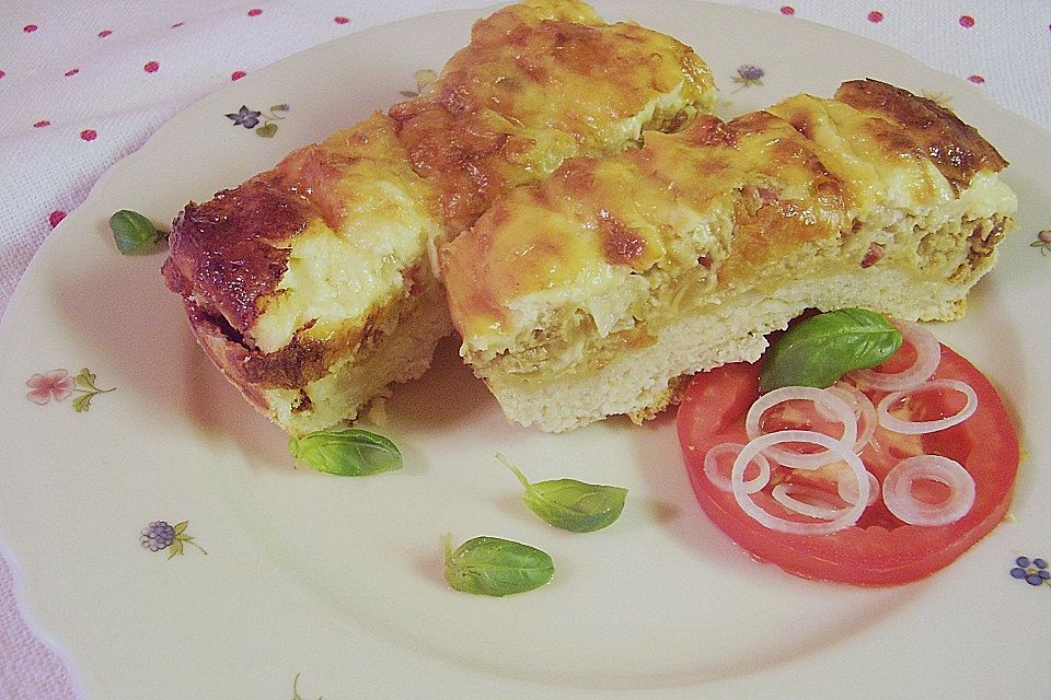 Zwiebelkuchen aus der Normandie