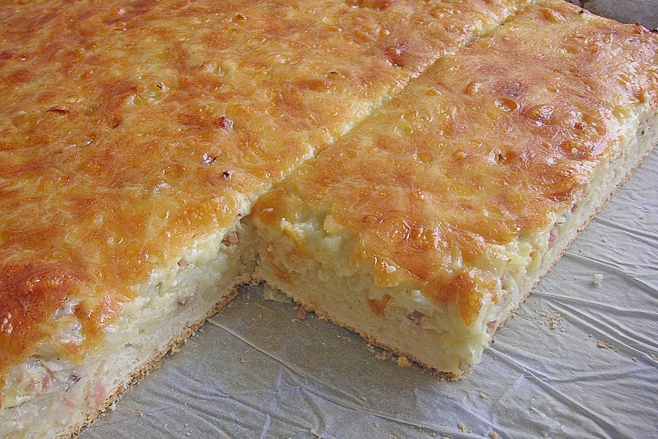 Zwiebelkuchen aus der Normandie