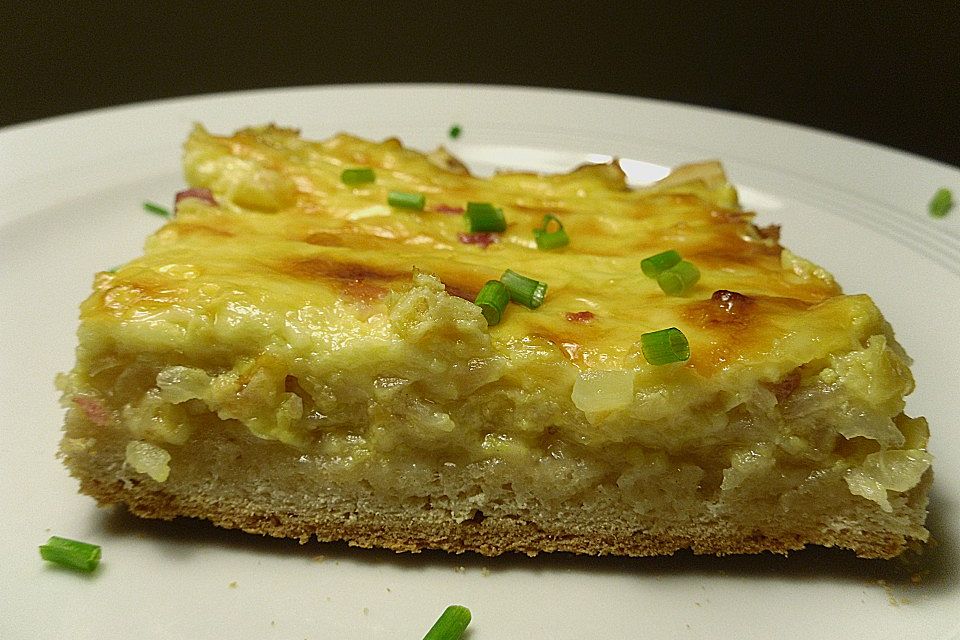 Zwiebelkuchen aus der Normandie