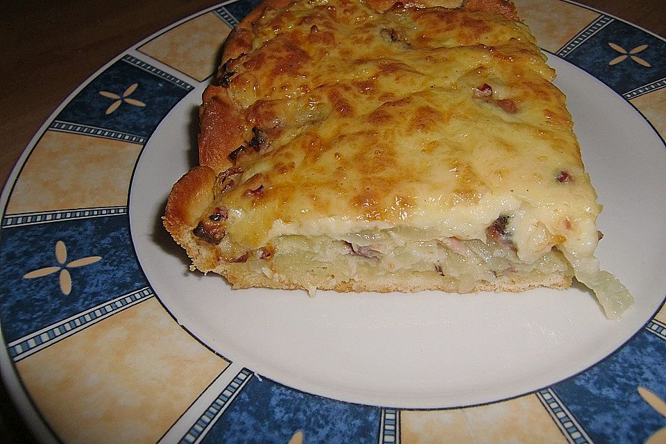 Zwiebelkuchen aus der Normandie