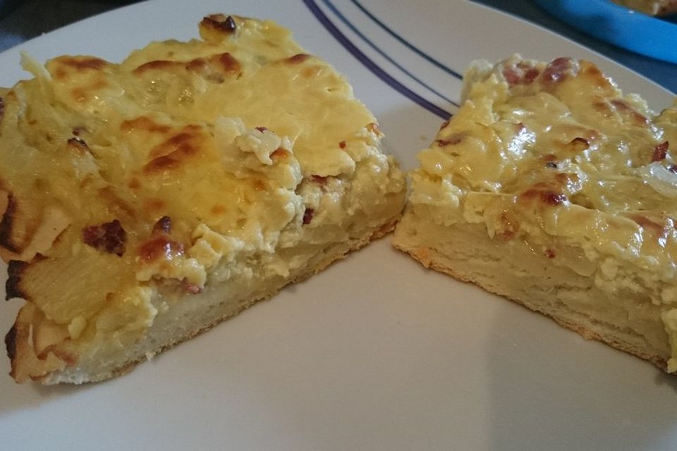 Zwiebelkuchen aus der Normandie