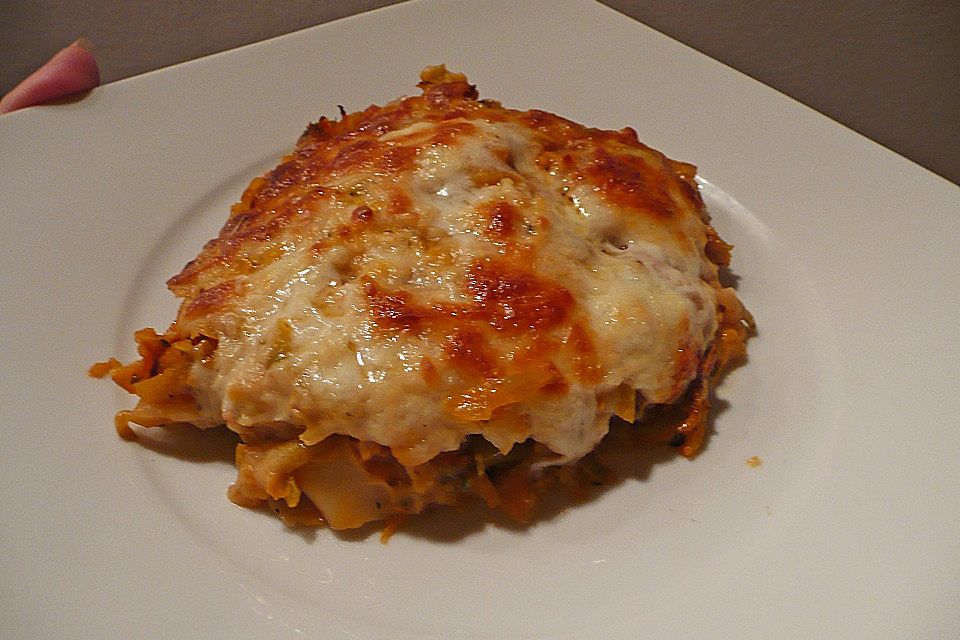 Kürbislasagne