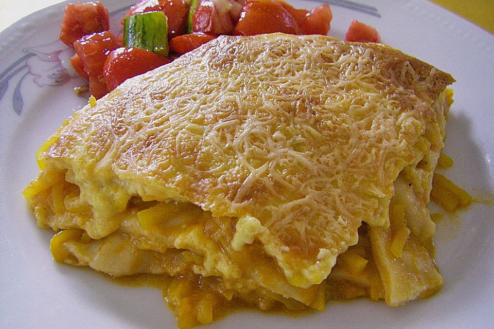 Kürbislasagne