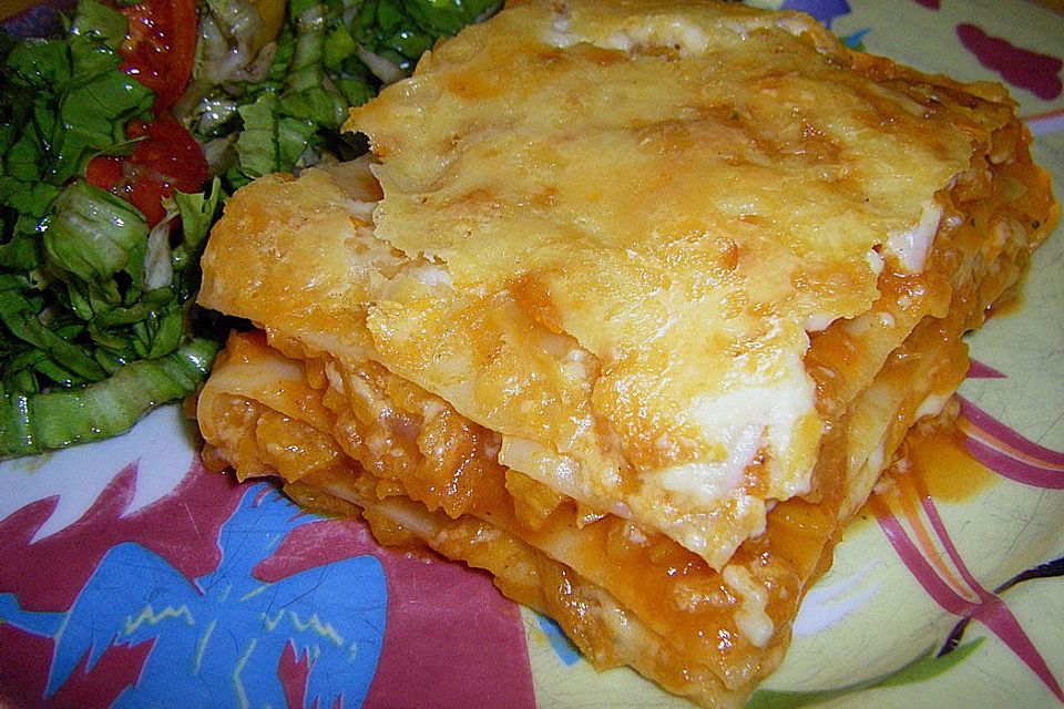 Kürbislasagne