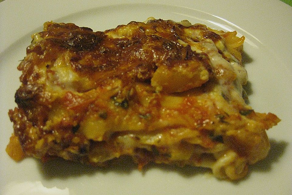 Kürbislasagne