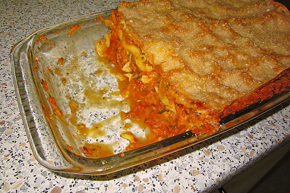 Kürbislasagne