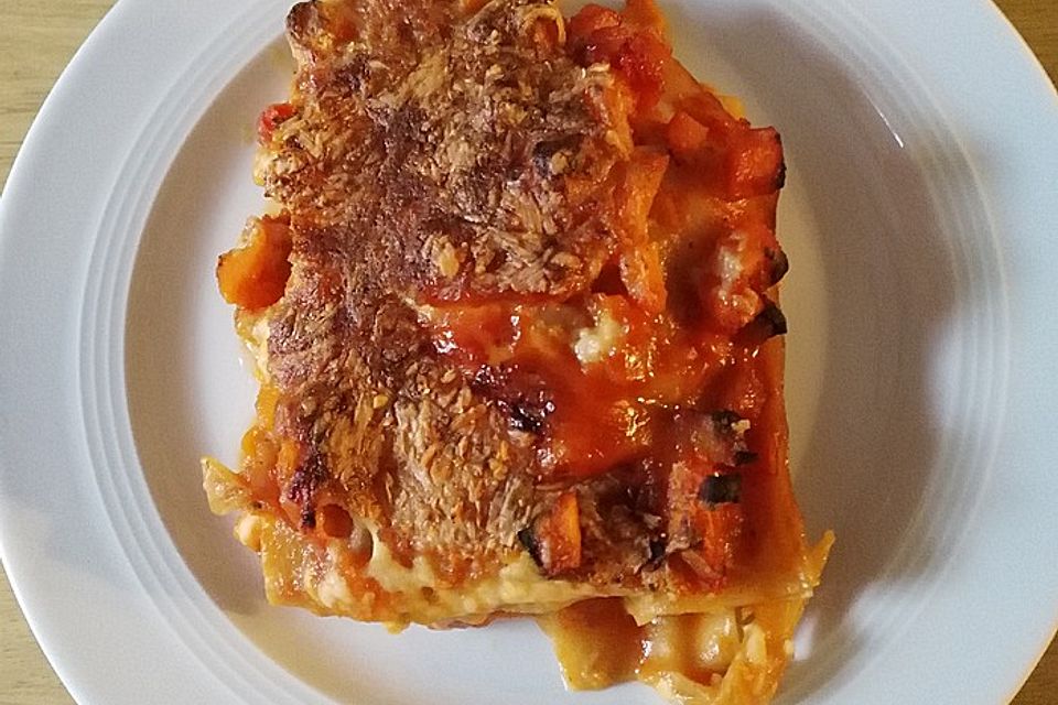 Kürbislasagne