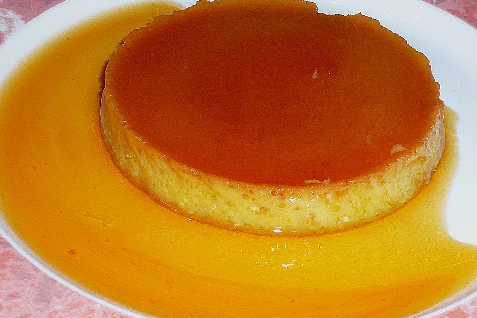 Ingwer - Karamellflan