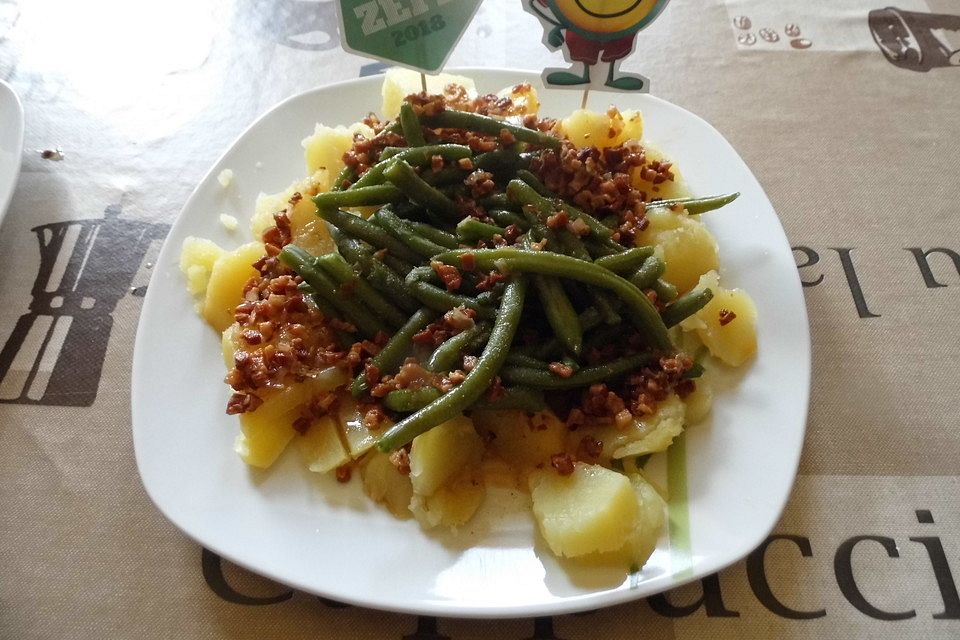 Wallonischer Prinzessbohnen-Salat