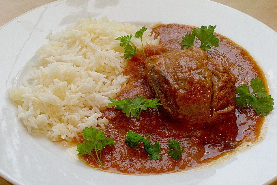 Kalbshaxe osso buco