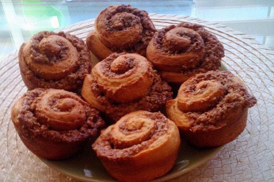 Zimt - Hefeschnecken - Muffins