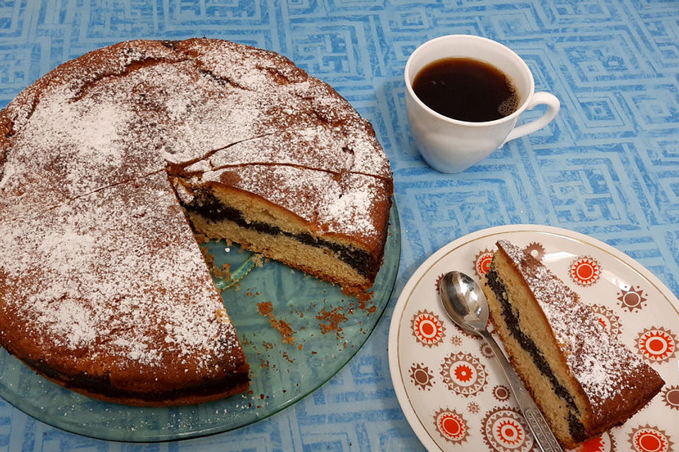 Deutscher Mohnkuchen