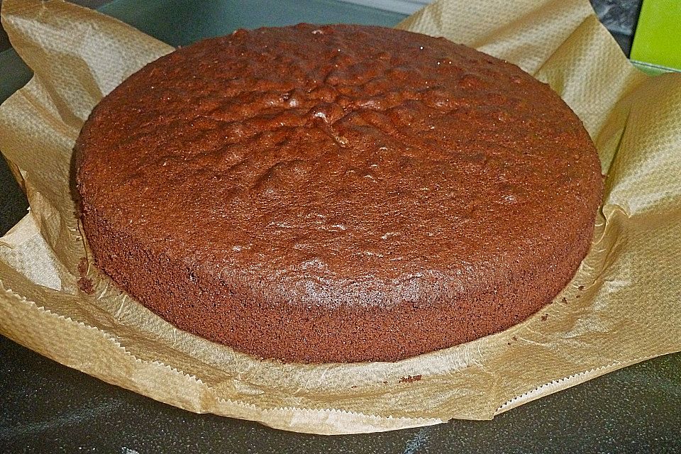 Schokoladige Himbeertorte