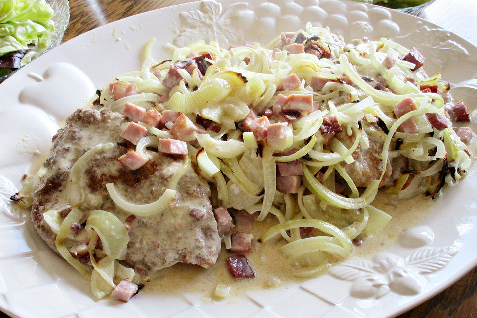 Westfälische Schinken - Schnitzel Pfanne