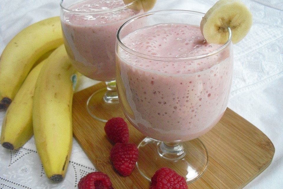 Smoothie als Pausensnack