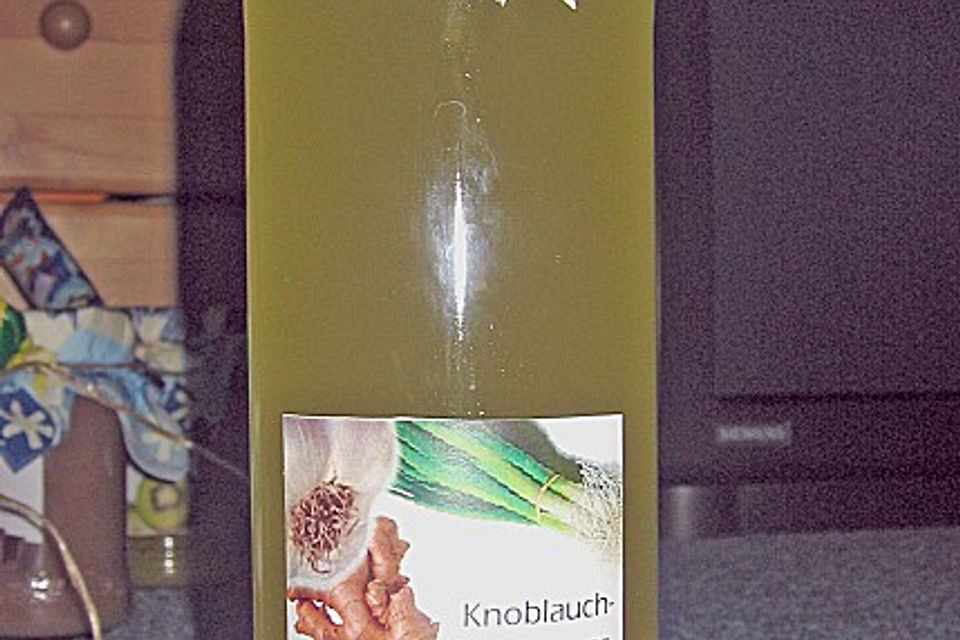 Knoblauch - Ingwer - Frühlingszwiebel - Öl