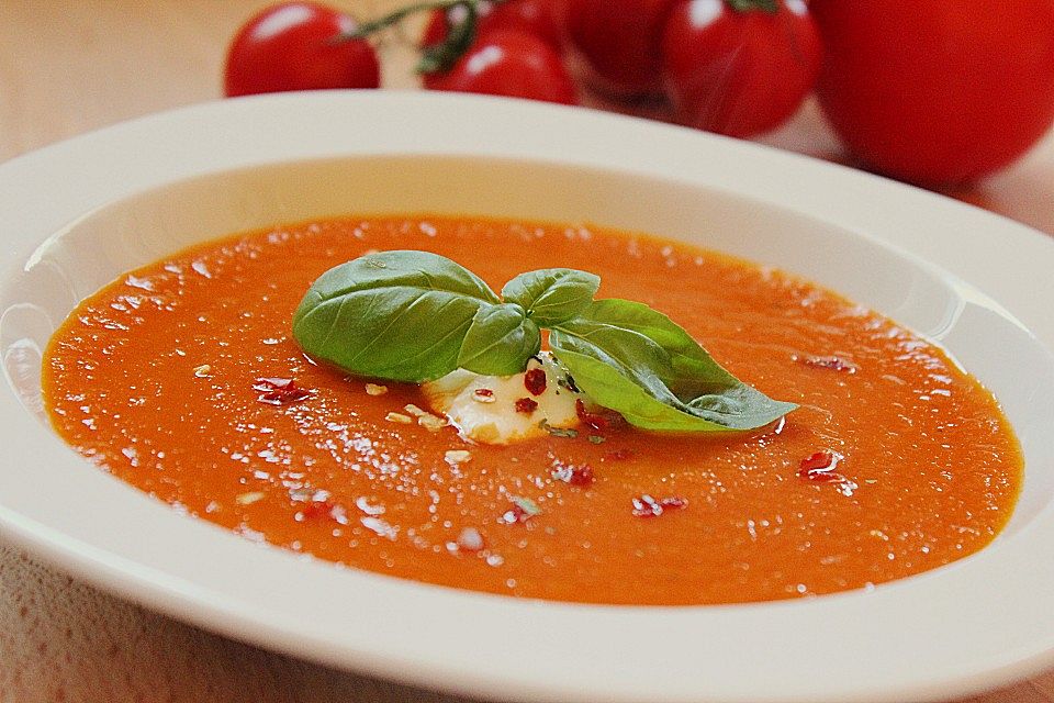 Tomaten - Kräutersuppe