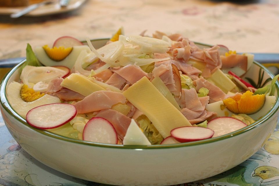 Eier - Käse - Salat