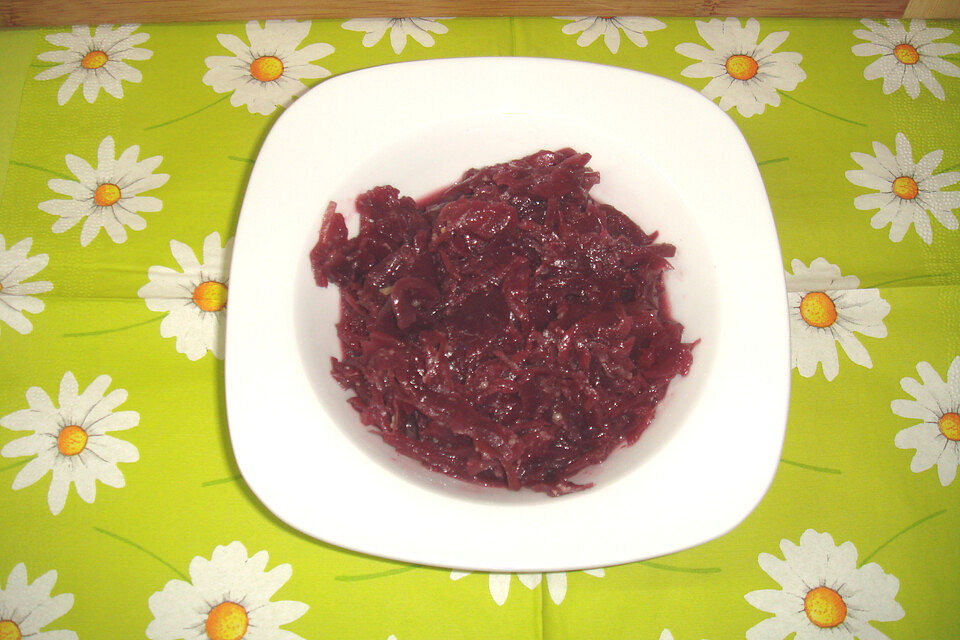 Apfelrotkohl - Grundrezept