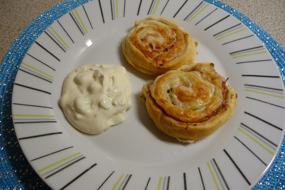 UTees Blätterteig Schnecken