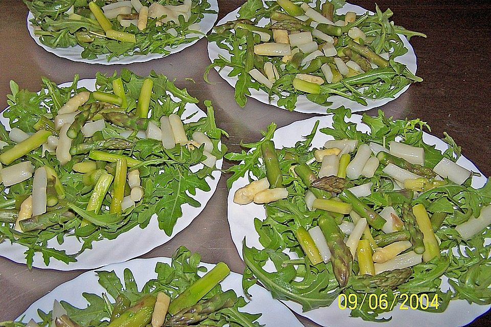 Spargel-Erdbeersalat