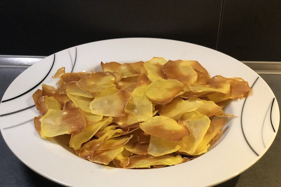 Fettfreie Kartoffelchips