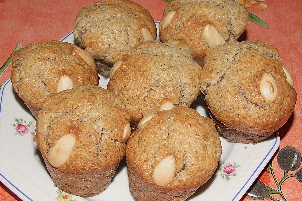 Kokosmilch - Mandel - Muffins