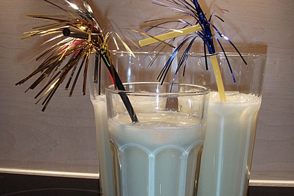 Virgin Colada mit Sahne