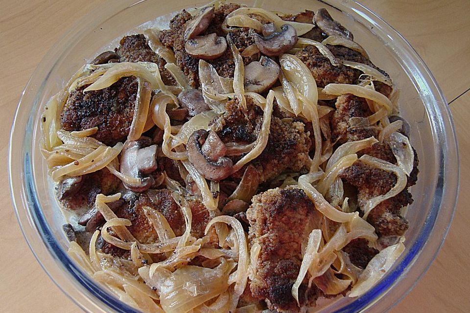 Schweinefilettopf mit Champignons