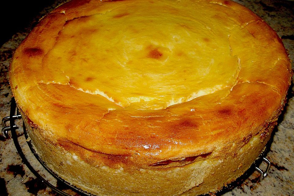 Quarkkuchen mit Mandarin-Orangen