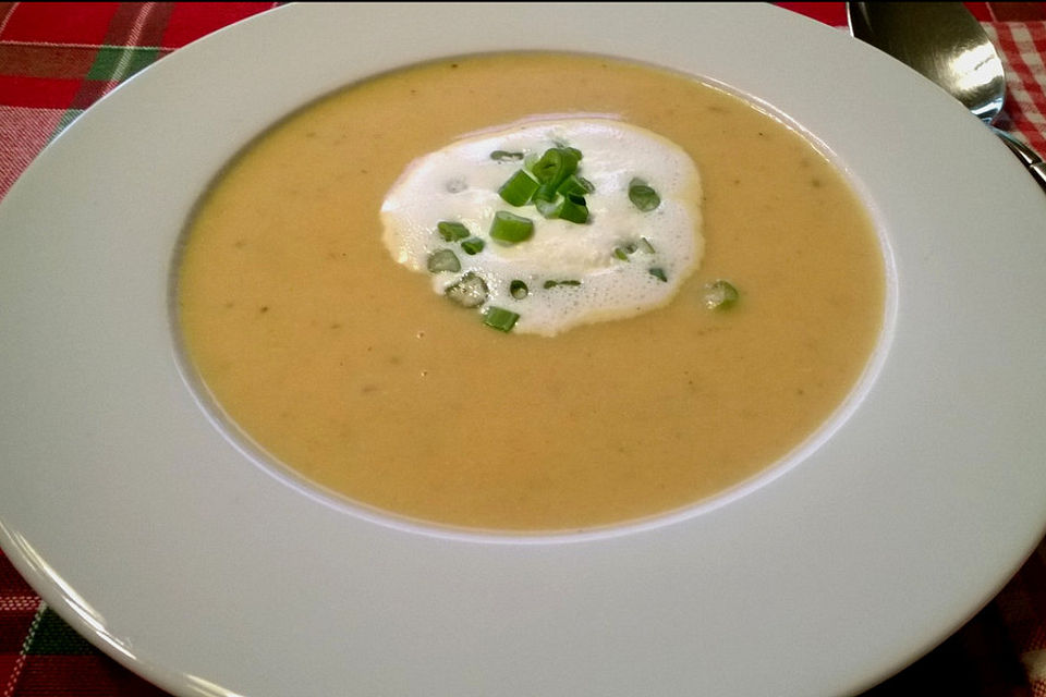 Gemüsecremesuppe