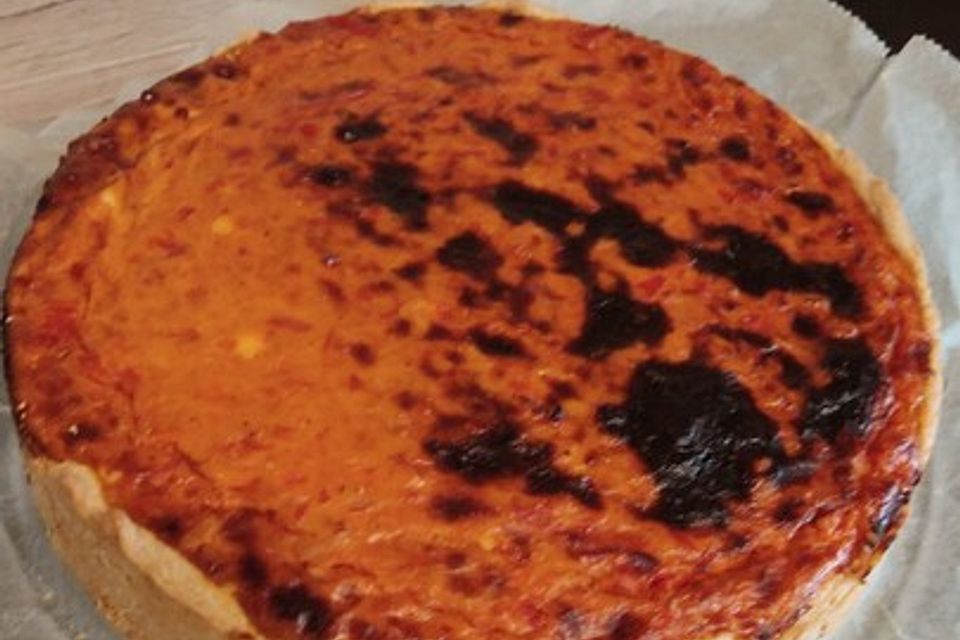 Paprika-Ajvar-Quiche