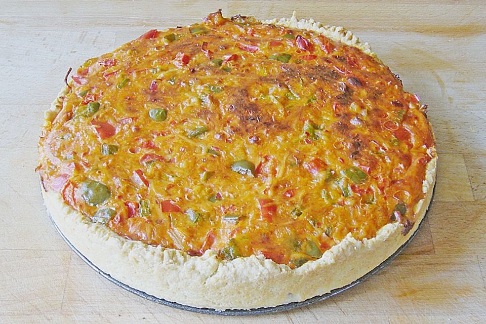 Paprika-Ajvar-Quiche