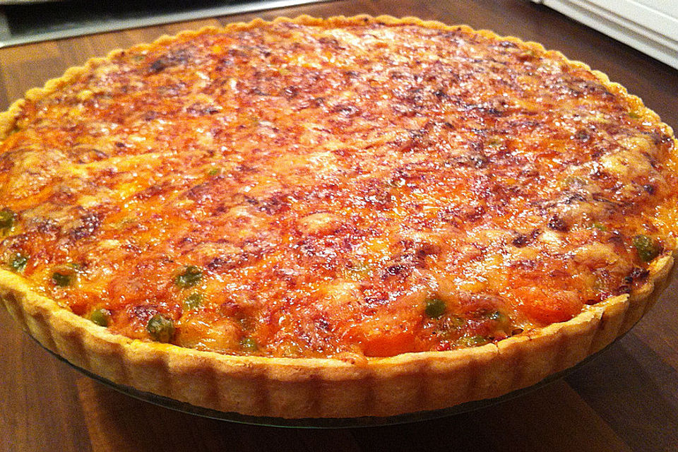 Paprika-Ajvar-Quiche