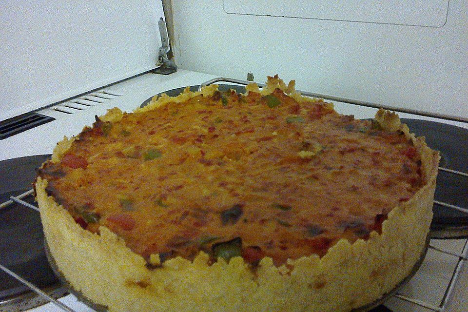 Paprika-Ajvar-Quiche