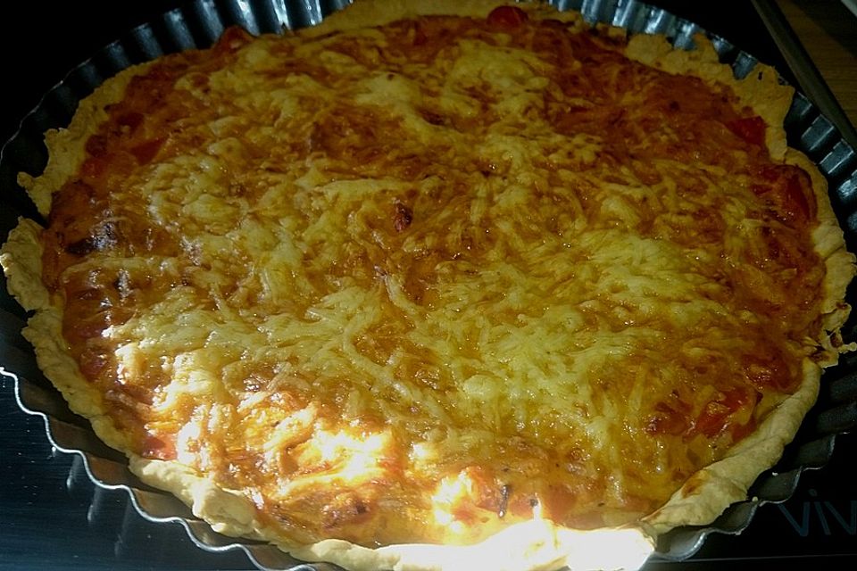 Paprika-Ajvar-Quiche