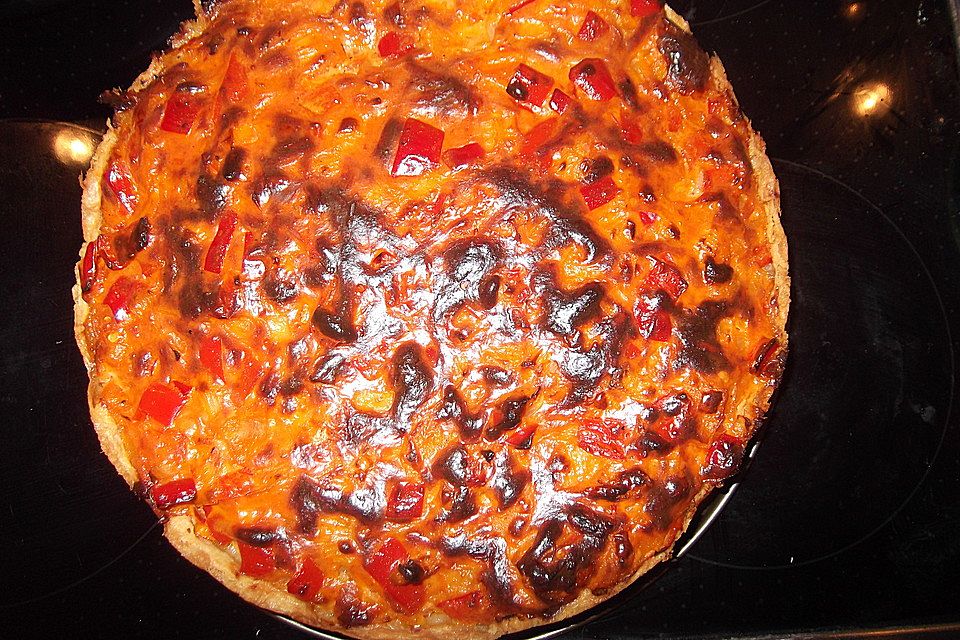 Paprika-Ajvar-Quiche