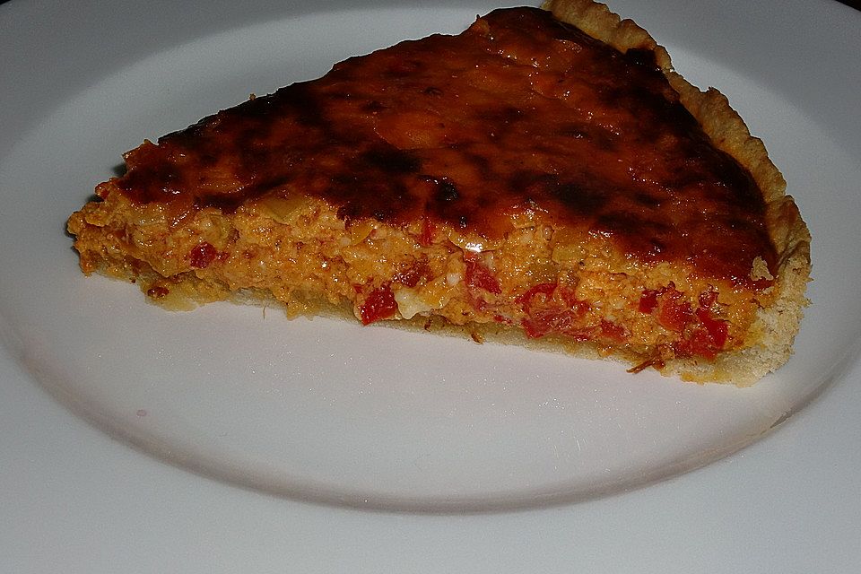 Paprika-Ajvar-Quiche