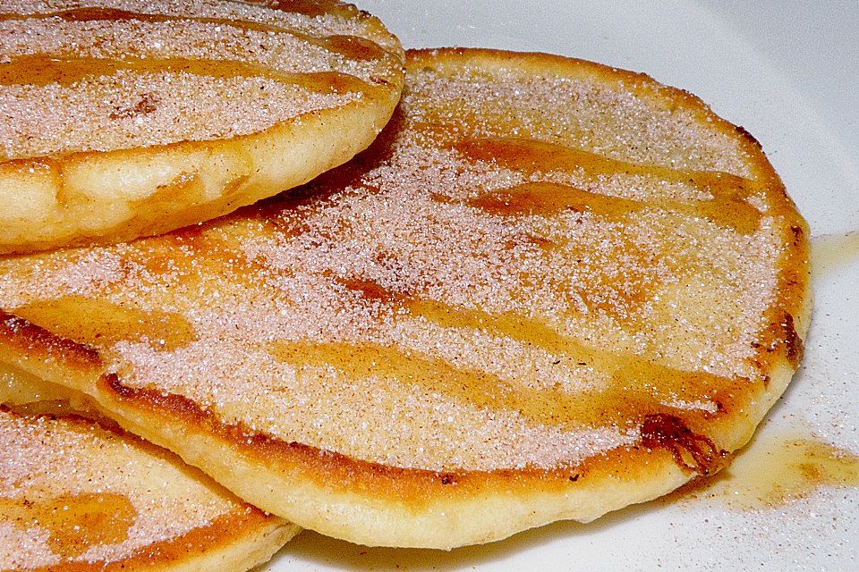 Pancakes mit Bananen