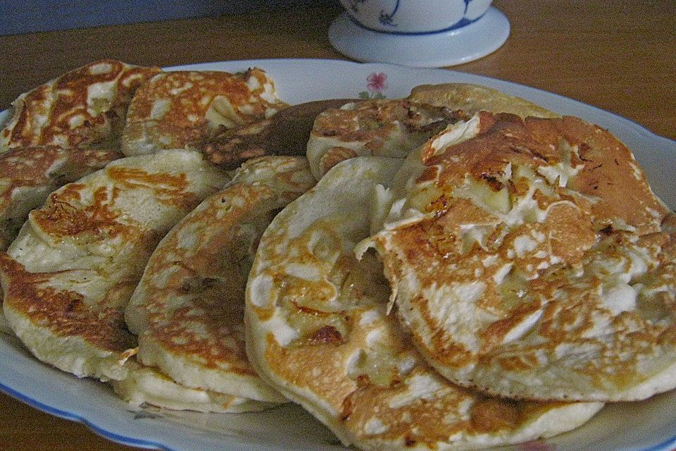 Pancakes mit Bananen