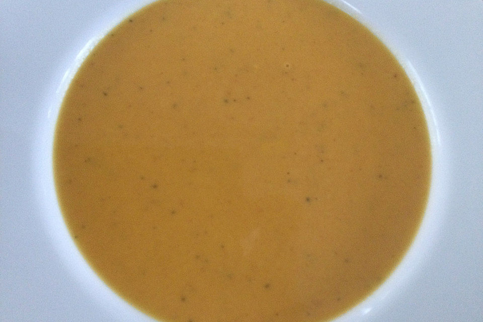 Möhren-Ingwer-Suppe