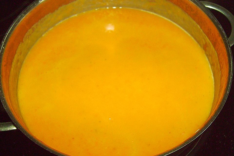 Möhren-Ingwer-Suppe