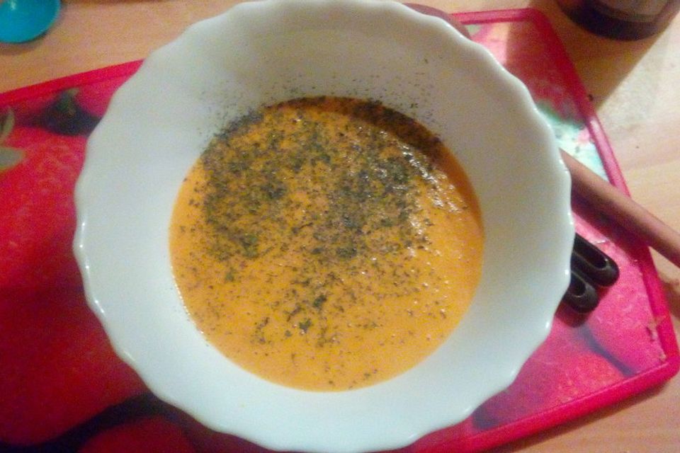 Möhren-Ingwer-Suppe