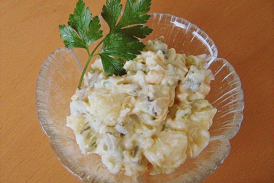 Gemüse - Kartoffelsalat grün - gelb