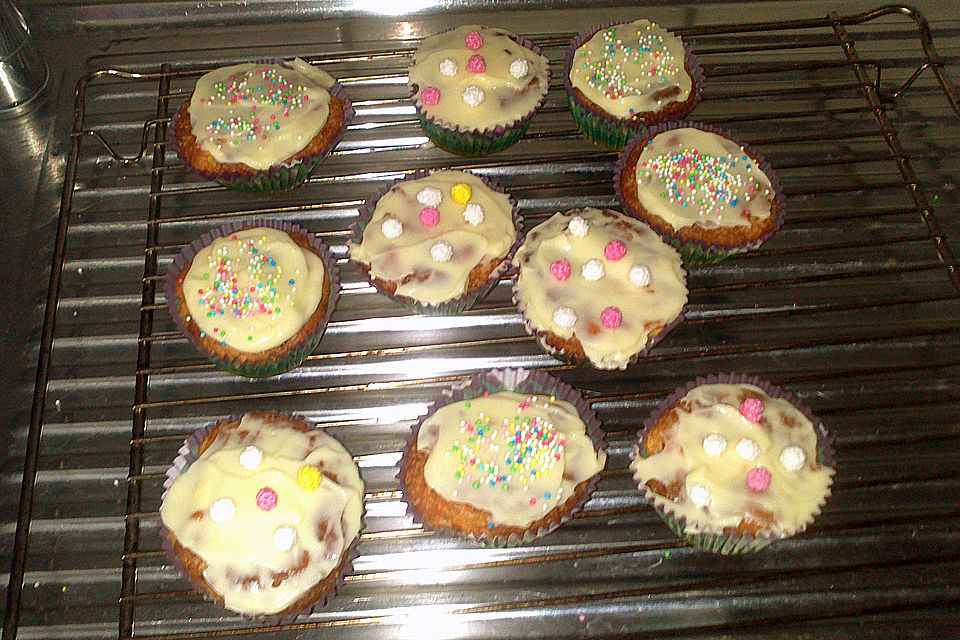 Apfel Cupcakes