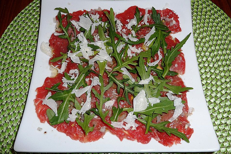 Carpaccio vom Rind