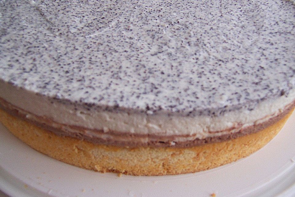 Brisanes bunte Käsesahne - Torte