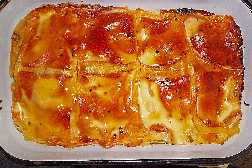 Kürbislasagne