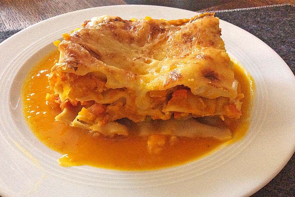 Kürbislasagne