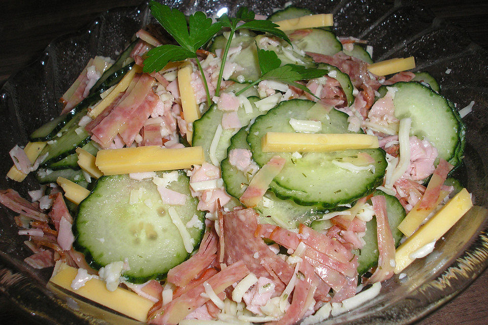 Emmentaler - Salat